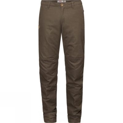 Pantalones Fjallraven Sörmland Tapered Winter Mujer - Verde Oscuro Oliva - Chile CLA509483